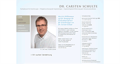 Desktop Screenshot of dr-schulte-fds.de